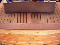 Brand new aft deck
