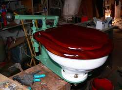 Renovated toilet